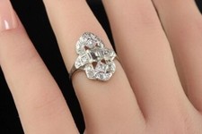 Bague fiançailles ancienne - bague,