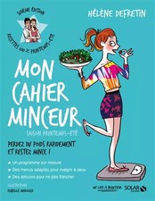 Mon cahier minceur printemps-été, Hélène Defretin et Isabelle Maroger