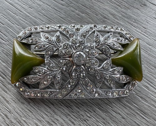 Broche ancienne art deco - broche,