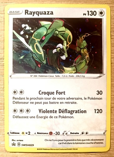Carte pokémon rayquaza - pokémon,