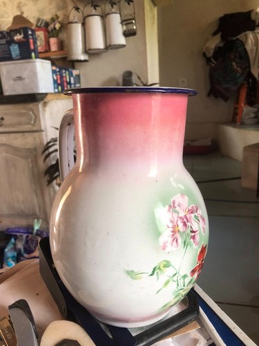 Ancien gros pot métal - gros,