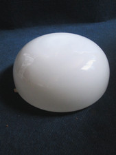 VERRE de PLAFONNIER APPLIQUE GLOBE 20 Opaline Lampe Ceiling light Deckenleuchte