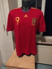 Maillot Foot Collector Adidas Espagne 9 Torres T. L Adulte