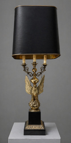 Très grande lampe empire - grande, /