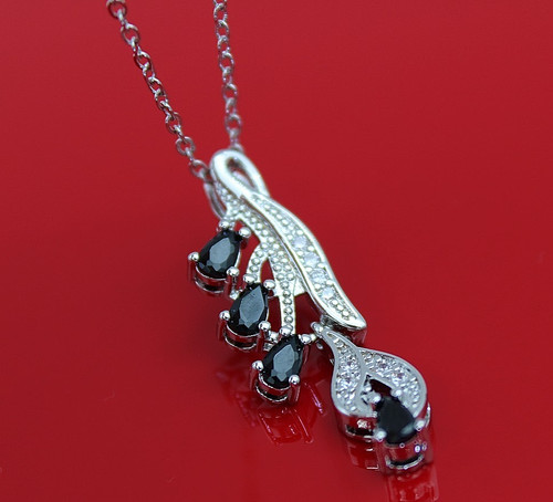 Collier femme argent acier - ✨,