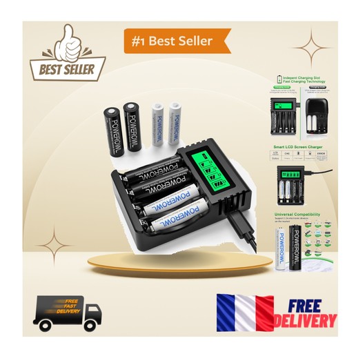 chargeur piles rechargeables
