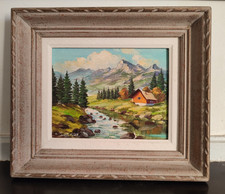 Tableau signé Claude SARGUE