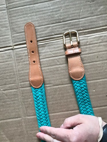 Braided genuine leather - braided,
