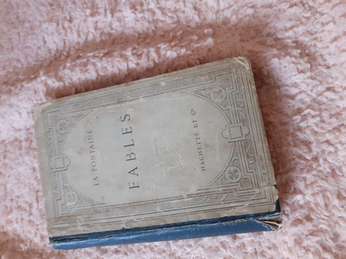Livre ancien fables - livre,
