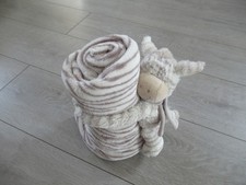 Plaid bébé tout doux zèbre