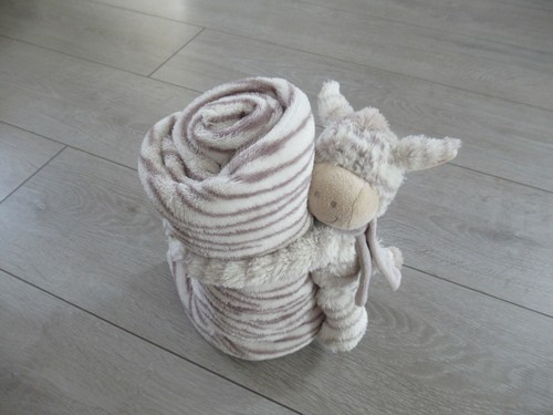Plaid bébé tout doux zèbre