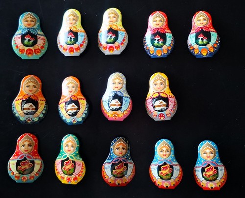 Charmante broche matriochka - charmante,