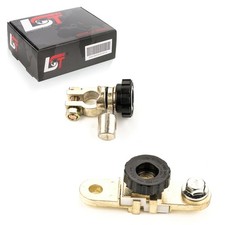 2X Batterie De Voiture Séparateur Isolateur Avec Bouton Rond Noir Pour DAEWOO