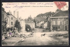 CPA Fayl-Billot, Place de la Barre et Grande Rue 1905 