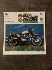 Carte fiche moto collection - carte,