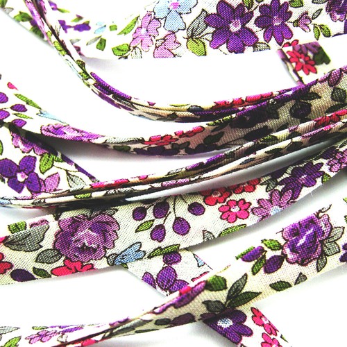 Ruban liberty biais double - biais,