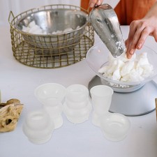  5 Pcs Moule À Bougie En Silicone Pour Resine Epoxy Moules Résine Époxy