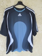 Maillot football ADIDAS 2006 vintage shirt jersey camiseta bleu noir L