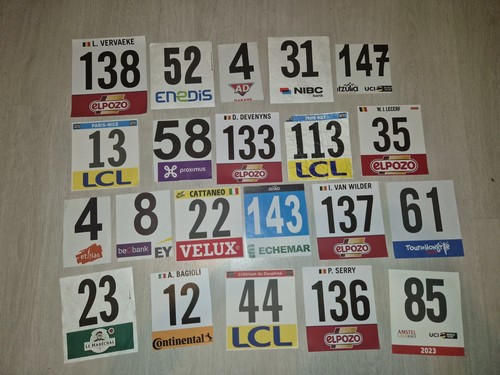Dossard tour france - de,
