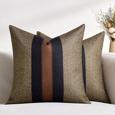 Lot de 2 Housse de Coussin