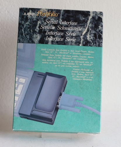 Atari portfolio serial - portfolio,