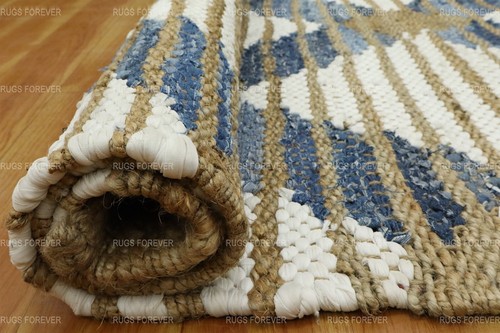 Jute naturel chemin zone tapis - naturel,