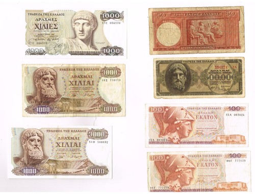 Lot billets banque de - de,