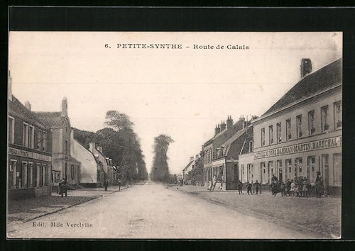 Cpa petite synthe route de - petite-synthe,,