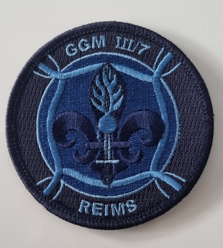 Rondache ggm iii reims - ggm, bleu