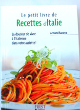LIVRE CUISINE - LE PETIT LIVRE DE RECETTES D'ITALIE DE CHEZ FIRST
