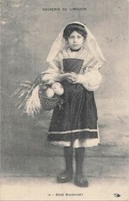 CP SOUVENIR LIMOUSIN BEBE