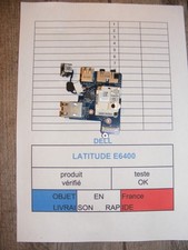 Platine USB & JACKS + RJ45 pour DELL LATITUDE E6400