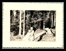 Photo, WW2, filles BDM en Autriche, première promenade en dehors de b, 1939 ;...