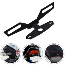 Support de plaque d'immatriculation pliable support feu arrière 1 pièce neuf p