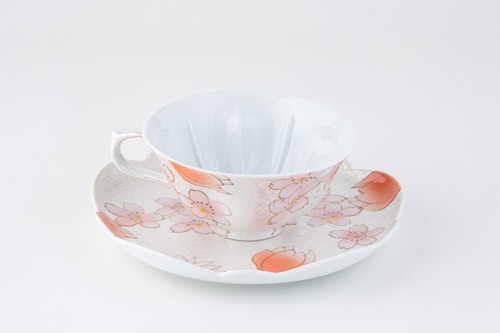 Tasse thé soucoupe - thé, et