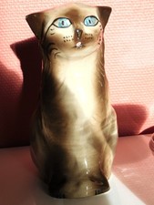 ancien pichet chat en