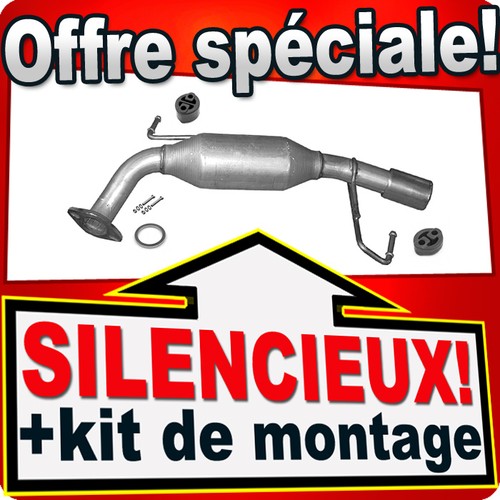 Silencieux arriere pour - silencieux,