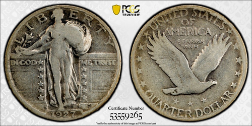 1927 standing liberty - 1927-s,