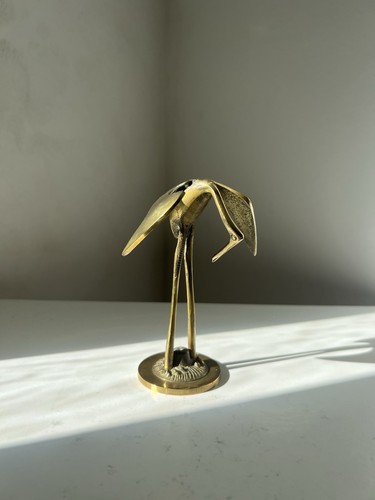 Joli oiseau héron flamand
