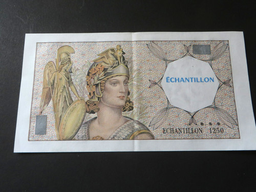 Billet france echantillon - france,