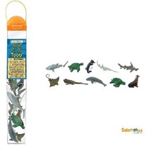 Safari Ltd 100110 Animaux Marins Menacés 10 Figurines Thématiques