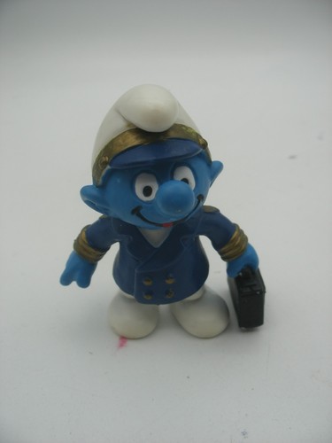 Pvc puffi smurf schlumpf - pvc,