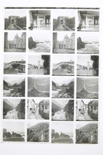 Plaque de verre EDUCA série 23 PAU LE BEARN BIARRITZ - 12 PHOTOS STEREOSCOPIQUES