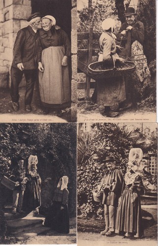 Lot cartes postales - lot, 4