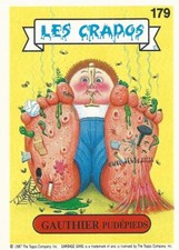 Carte les crados gauthier - carte,