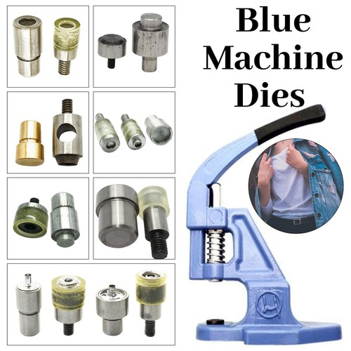 Poinçons machine bleue - bleue, pour