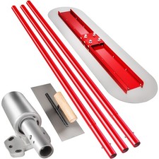 Truelle de Maçon Truelle de Béton 1200x300mm Professional Draper Trowel Set