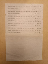 TRACT CLANDESTIN Occupation Résistance FFI MAQUIS WW2 propagande