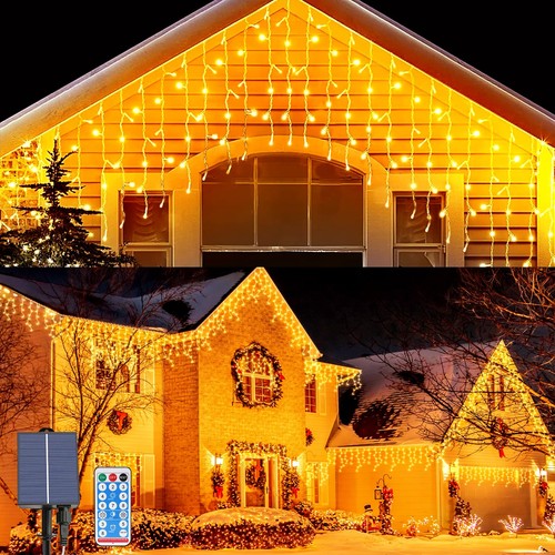 Solaire rideau lumineux - solaire,