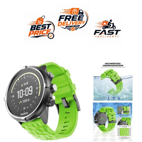 Bracelet silicone vert - 24,